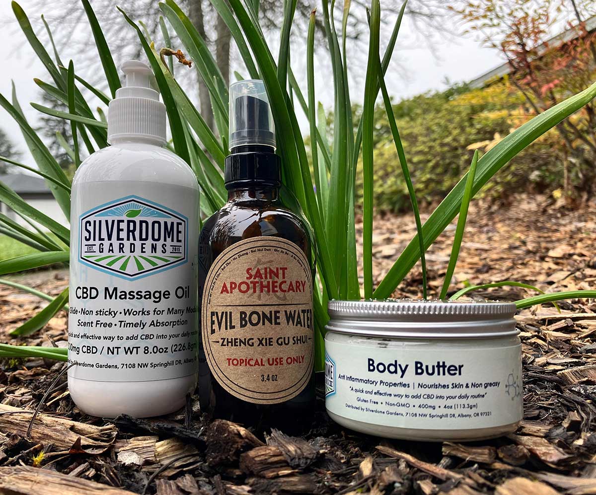 Evil Bone Water and Silverdome Garden's CBD