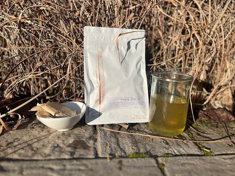 Purple Star Xiao Yao Wan tea from Botanical Biohacking and Valley Health Clinic