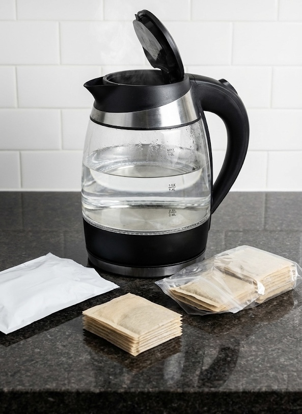 Hot water pot with Ao Yi Tea