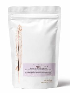 Peak Tea product mockup
